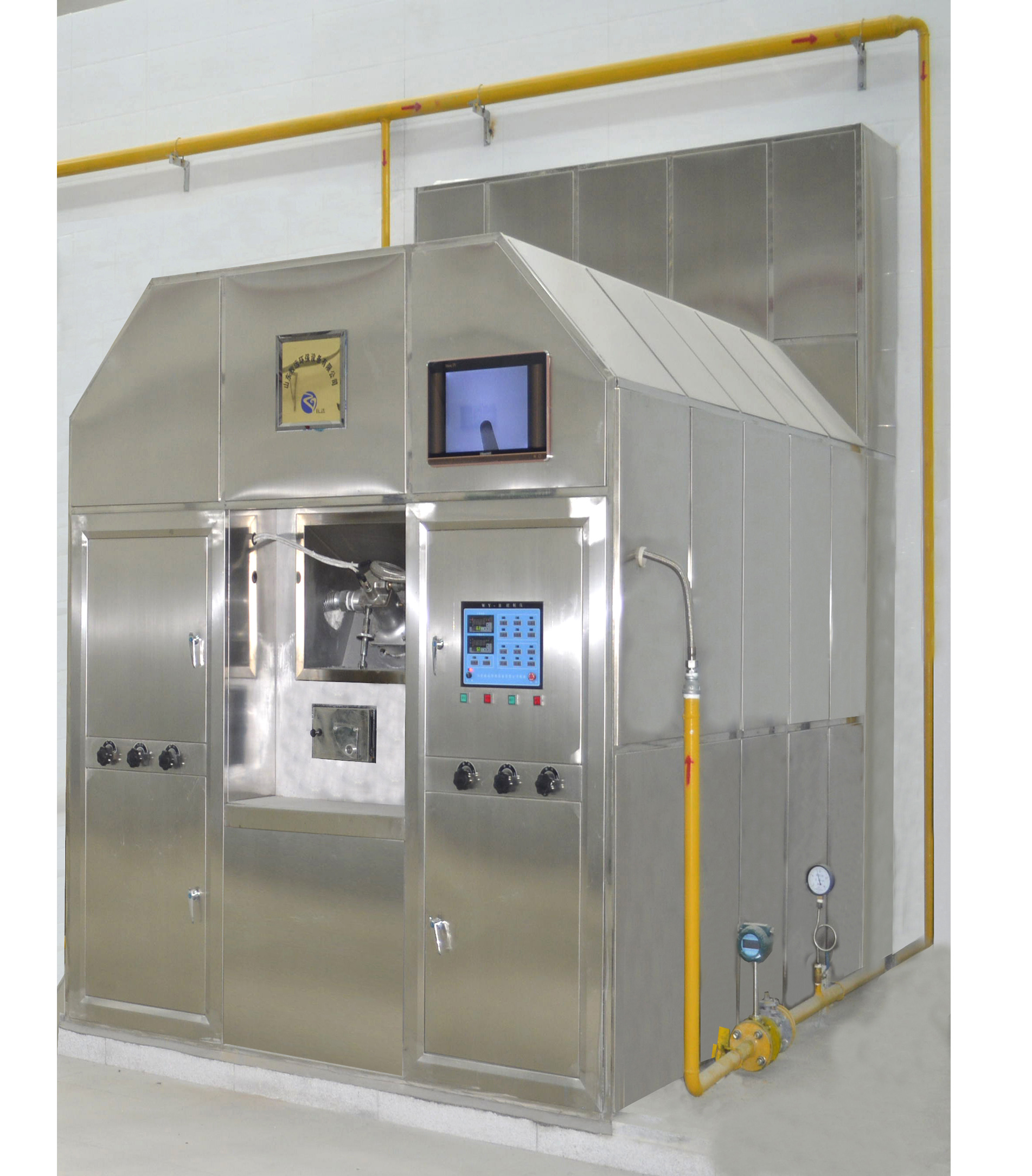 燃?xì)馐礁邫n雙床揀灰火化機(jī)